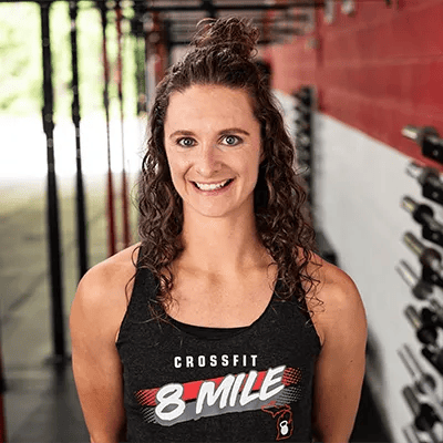 Kayla Geffert coach at CrossFit 8 Mile