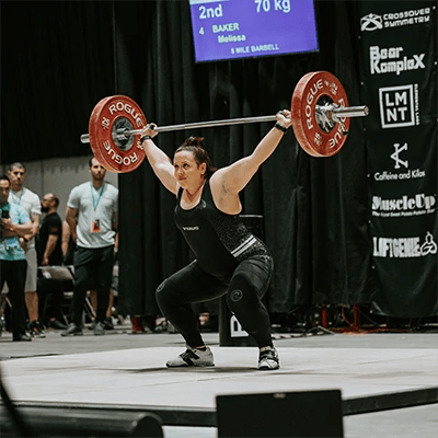 Melissa Baker coach at CrossFit 8 Mile